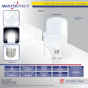 FOCO LED ONMIDIRECCIONAL