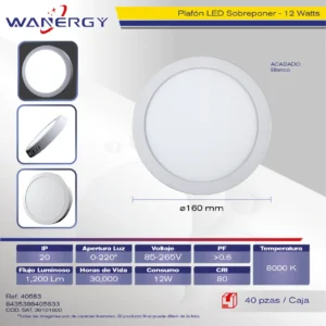 SOBREPONER REDONDO MBD-121-002 AC85-265