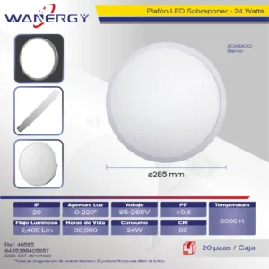 SOBREPONER REDONDO MBD-241-002 AC85-265
