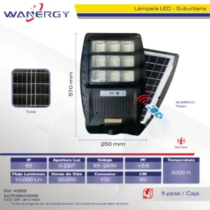 Panel de Solar SUBURBANA