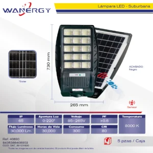 Panel de Solar SUBURBANA