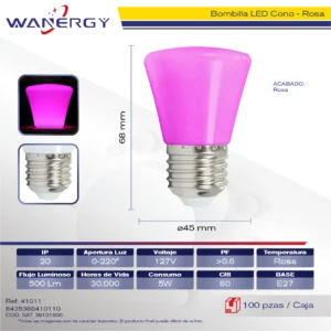 BOMBILLA LED CONO