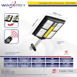 Panel de Solar SUBURBANA C/SOPORTE BATERIA 10A PANEL 6V 15W