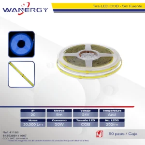TIRA LED COB 252D SIN FUENTE
