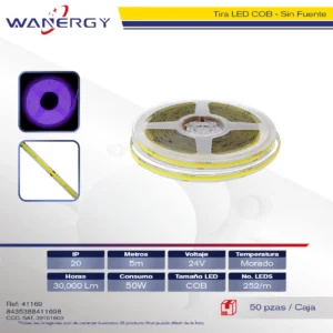 TIRA LED COB 252D SIN FUENTE
