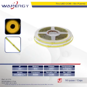 TIRA LED COB 252D SIN FUENTE