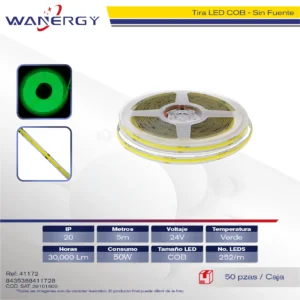TIRA LED COB 252D SIN FUENTE