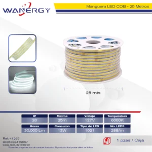 MANGUERA LED COB LED 1021 288D/M /UNION 67934 COB