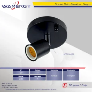 SOCKET METAL RETRO