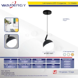 LAMPARA COLGANTE DECORATIVO MODERNO ACRILICO