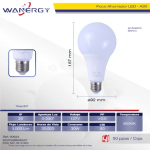 FOCO AHORRADOR LED