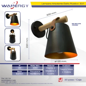 ARBOTANTE METALY PIEL + +