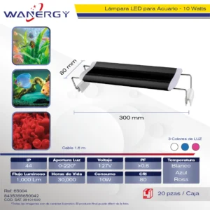 LAMPARA LED PARA ACUARIO Y TANQUE PLANTADO 30CM