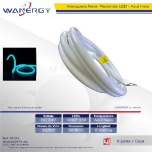 ANGUERA NEON REDONDA LED 180D*2/30W/M 5M