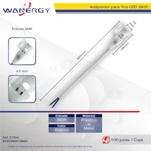 ADAPTADOR TIRA DE LED 2835 50M 2835-120D