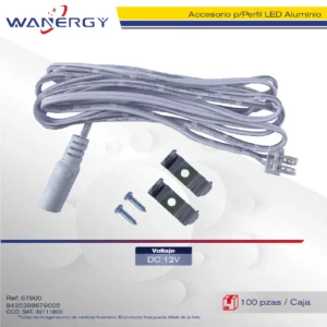 ACCESORIO P/PERFIL LED ALUMINIO DC DC 1.8