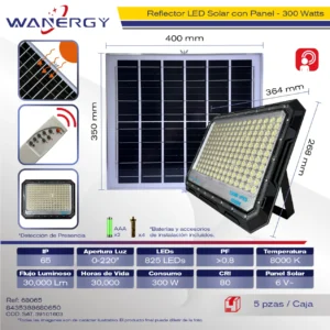 REFELECTOR LED SOLAR 300W 300W